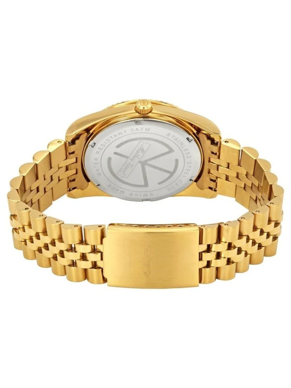 NWT Mathey-Tissot Mathey III Quartz Gold Dial Men's Watch